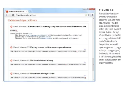 FIGURE 1-3The validator has discov-