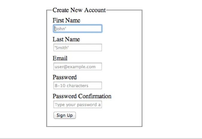 Figure 6—Placeholders can help users understand what you’re asking them to do.