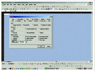 Figure 3.3.Deselect the Gridlines