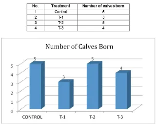 Figure 3 Graphic on Number of Calves Born 