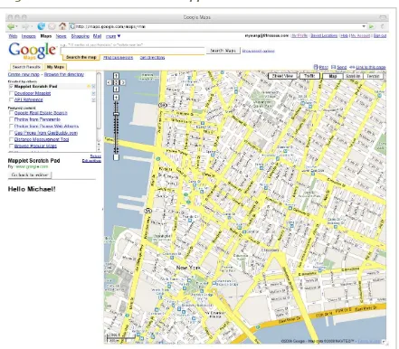 Figure 1-3. The “Hello World” Mapplet in Firefox 