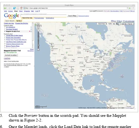 Figure 2-2. Remote content displayed in a Mapplet 