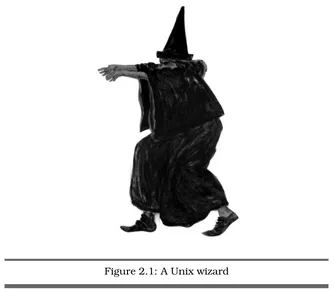Figure 2.1: A Unix wizard