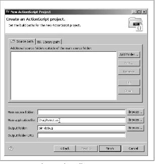 Figure 2-7. Assigning the main application file