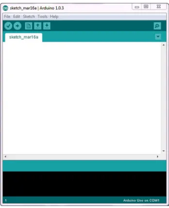 Figure 1-9. The Arduino IDE