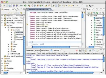 Figure 1.3. The Eclipse SDK 3.1 on Windows XP.