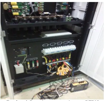 Gambar 4. Pengukuran output inverter BTP03 