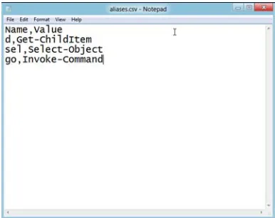 Figure 9.9Importing the CSV file and checking its members