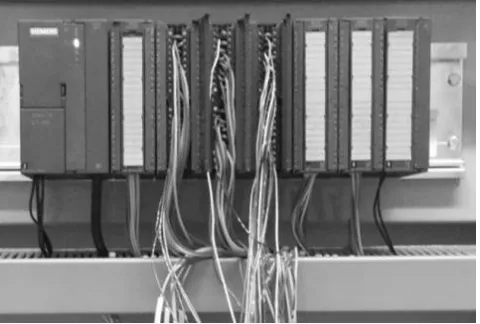 Gambar 8. Instalasi kabel input PLC Siemens S7-300 
