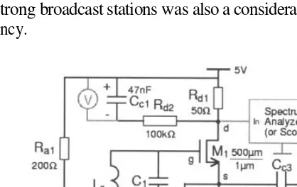 Fig. 7.9 shows the measured steady-state source and drain voltages of 
