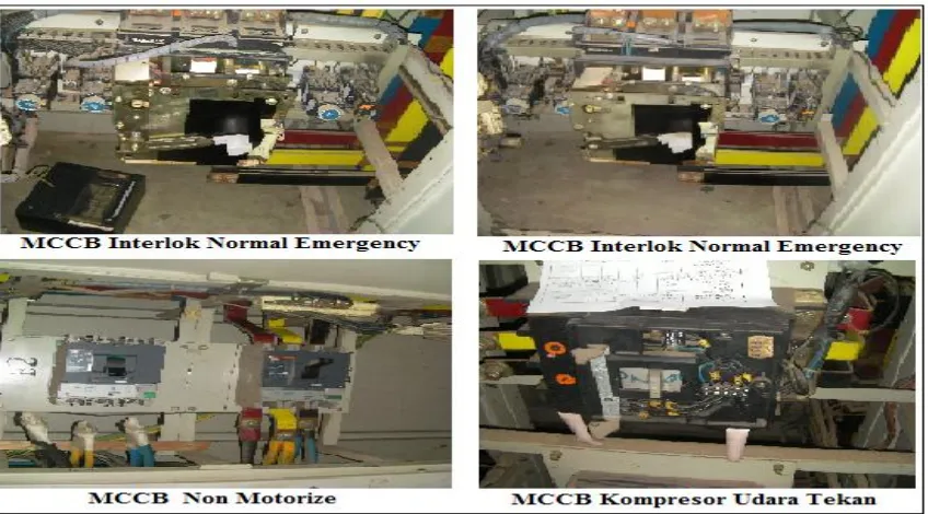 Gambar 5. MCCB yang harus diganti dan dilengkapi motorize 