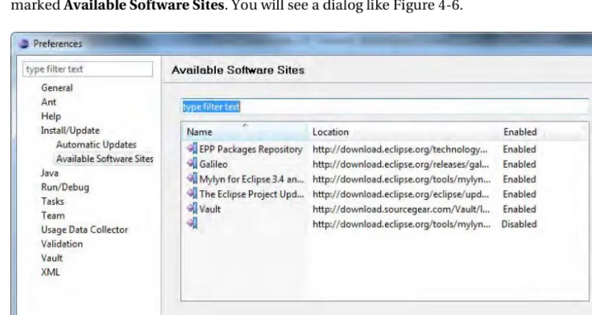 Figure 4-7. Adding the Android SDK download site 