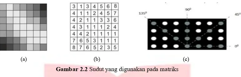 Gambar 2.2 Sudut yang digunakan pada matriks