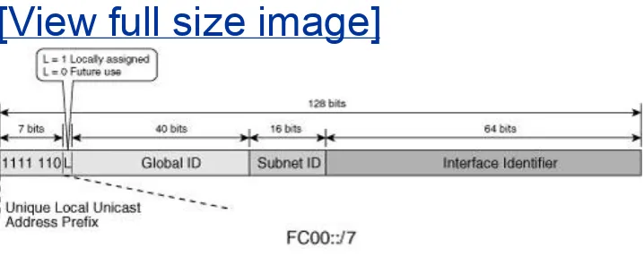 Figure 2-4. Unique-Local Unicast Address Format