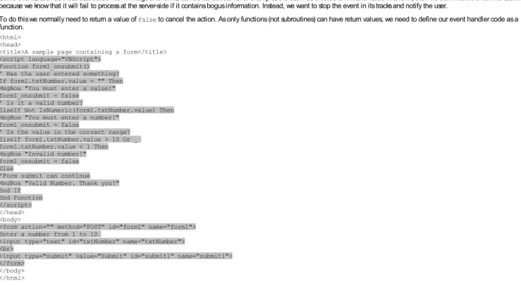 Figure 10-4 Cancelling Events