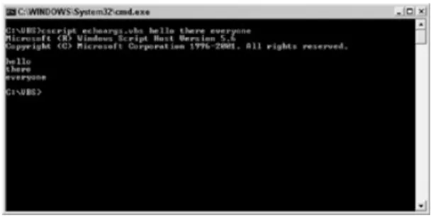 Figure 12-10 shows the output from the command line.