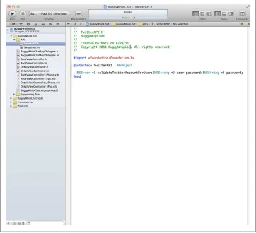 Figure 2-2. The project view after adding Diane’s new files