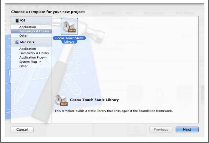Figure 2-5. Creating a project inside a workspace