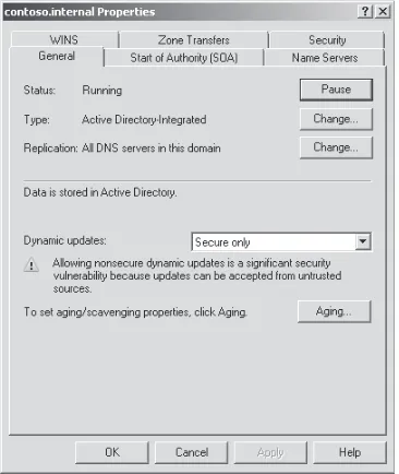 Figure 1-1Allowing only secure dynamic updates