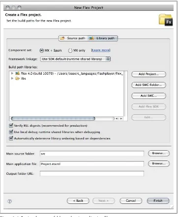 Figure 1-4. Setting the source folder and main application file