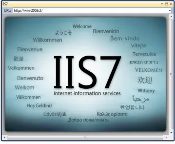 Figure 5. The IIS Welcome Page