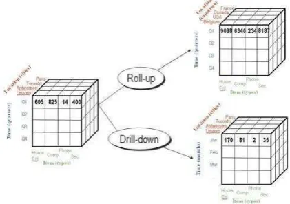 Figure 5 Roll-up and Drill-down 