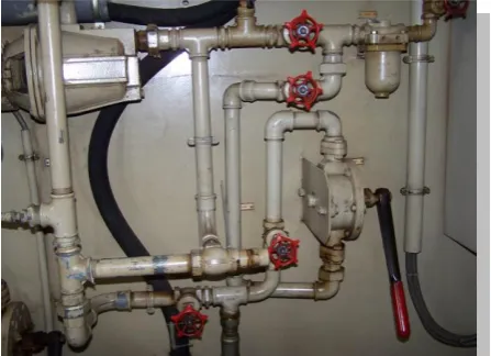 Gambar 2. Katup dan pompa bahan bakar diesel 