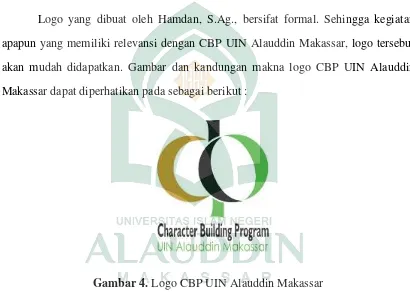 Gambar 4. Logo CBP UIN Alauddin Makassar