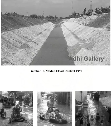 Gambar  6. Medan Flood Control 1990 