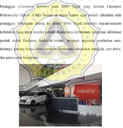 Gambar 4.2 Customer Relation Officer DSO Tegal 