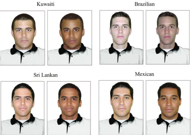 Figure 1. the Afrocentric manipulation.