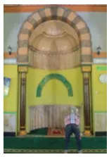 Gambar 41. Mihrab Masjid Azizi 