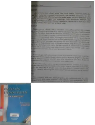Gambar 10. Pustaka pada buku Bahasa Indonesia untuk Ekonomi