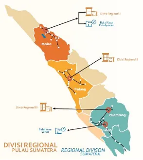 Figure 4 Wilayah kerja di Sumatera 