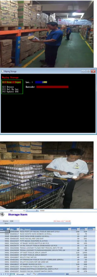 Gambar 10. Tarik sales harian di server 