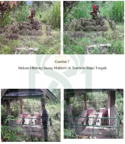 Gambar 7Makam I Bolong Daeng Makketti di Tombolo Sinjai Tengah