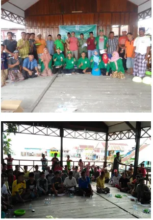 Gambar 1. Seminar Program Kerja KKN Ke-55 Pulau Pajenekang 