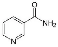 Gambar 8. Struktur Kimia Nikotinamida (Sweetman, 2009: 1957) 