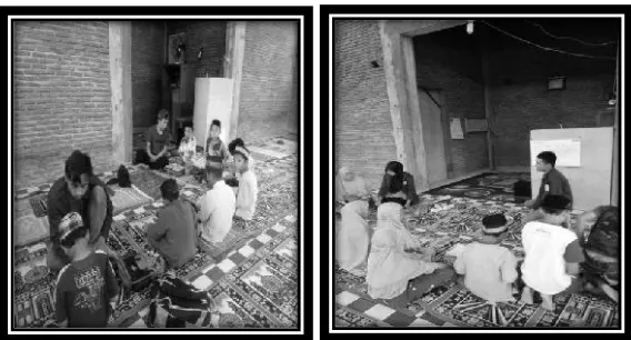 Gambar 4.4 Mengajar mengaji 
