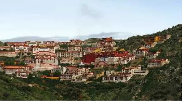 Gambar 7. Biara Garden di Tibet