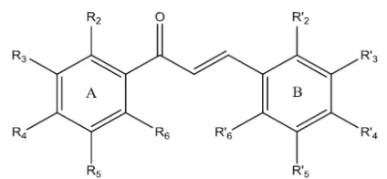 Gambar 6. Mekanisme kerja senyawa turunan kalkon-pyrazolic dimulai dengan proses independen p53, mengaktivasi p21, yang kemudian 