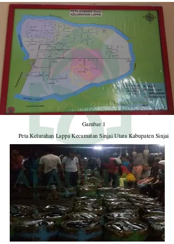 Gambar 1 Peta Kelurahan Lappa Kecamatan Sinjai Utara Kabupaten Sinjai 