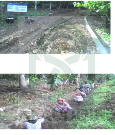 Gambar 7. Pembangunan Jalan Tani Desa Ta’cipong