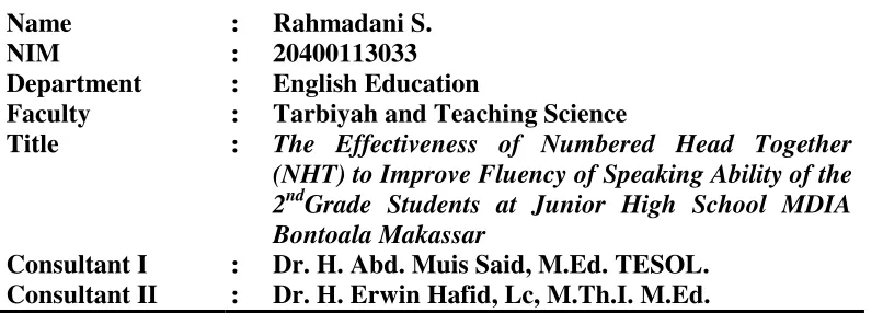 table (8,5 >2,013).Therefore, it proves that alternative hypothesis (H1) which state method in improving students’ spea