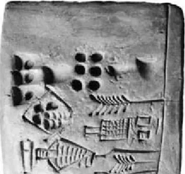 Gambar 6. Tablet dari Godin Tepe, Iran