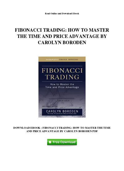 FIBONACCI TRADING: HOW TO MASTER THE TIME AND PRICE ADVANTAGE BY ...