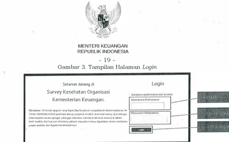 Gambar 3. Tampilan Halaman Login 
