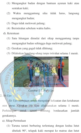 Gambar 2.2. Pull Ups 