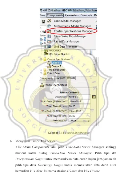 Gambar 3.11 Control Specification 