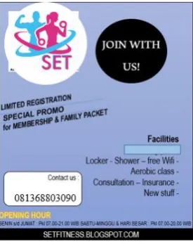 Gambar 3.4 Brosur SET 